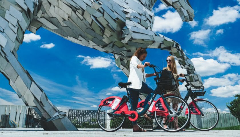 Zdieľané bicykle